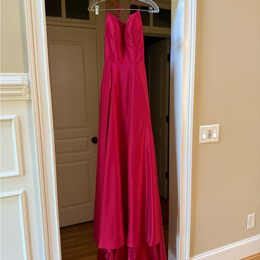 Sherri Hill Vibrant Red Formal Dress